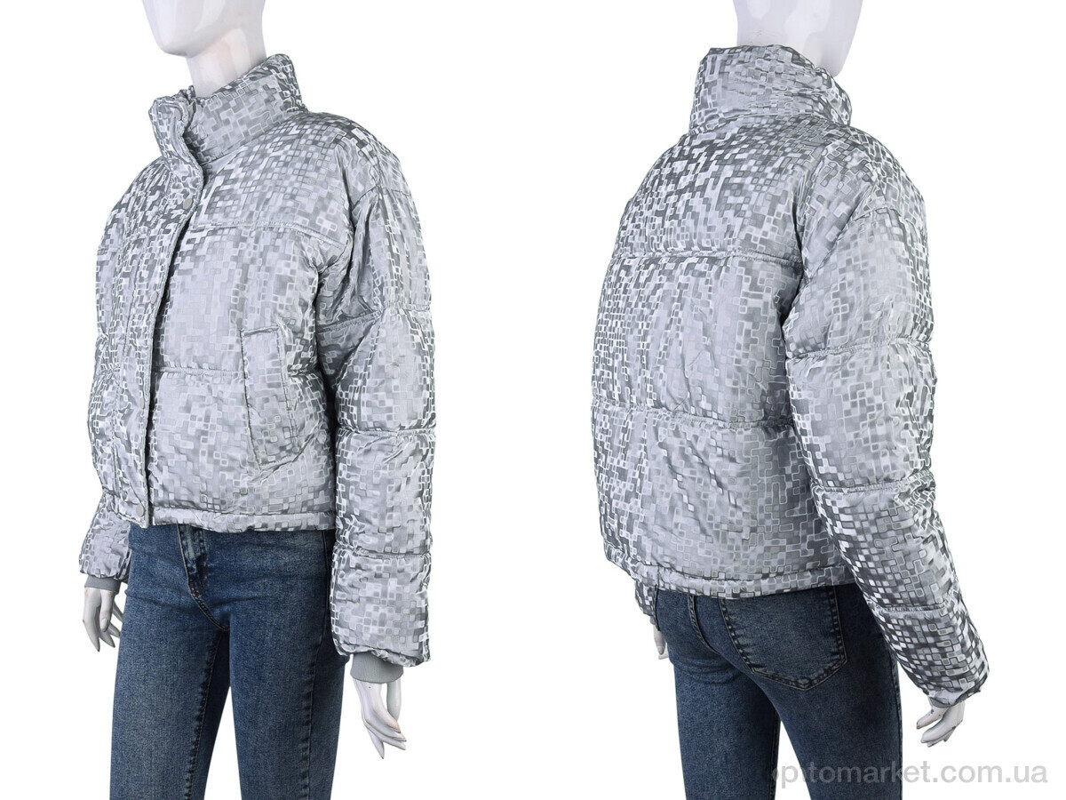 Купить Куртка жіночі 17190 (12035) grey Tumassi сірий, фото 3