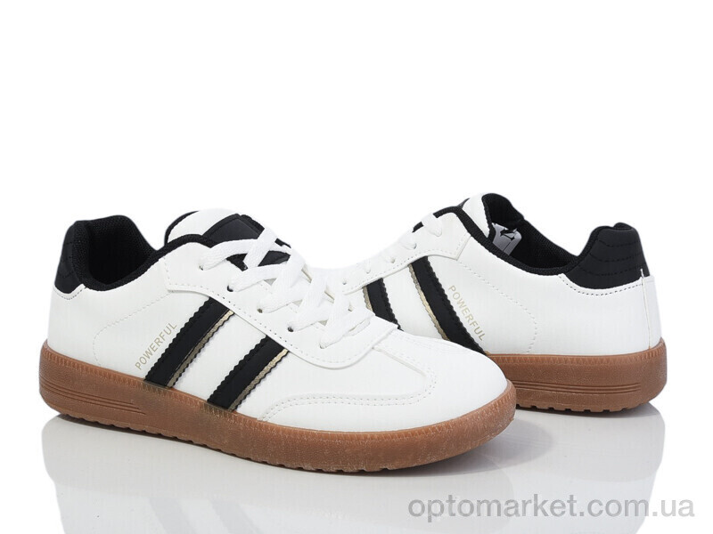 Купить Кросівки жіночі 172-47-2 white-black Violeta білий, фото 1