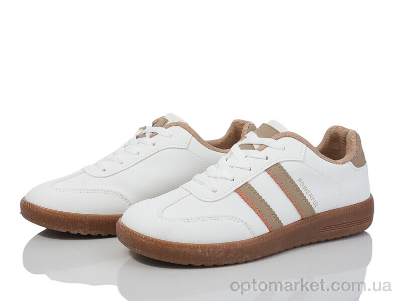 Купить Кросівки жіночі 172-47-3 white-khaki Violeta білий, фото 1