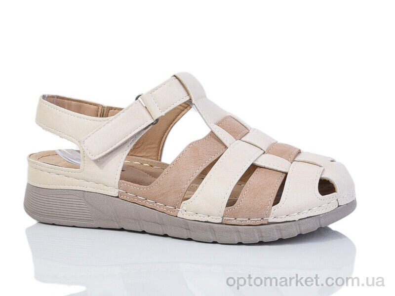 Купить Босоніжки жіночі 172-7 Baodaogongzhu бежевий, фото 1