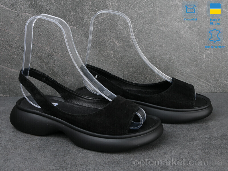 Купить Босоніжки жіночі 1721-1 Ailinda чорний, фото 2