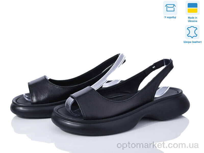 Купить Босоніжки жіночі 1721-2 Ailinda чорний, фото 1
