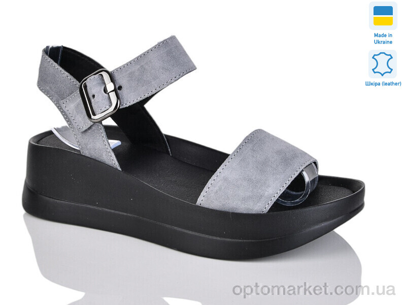 Купить Босоніжки жіночі 1721 сір.к. Sali сірий, фото 1
