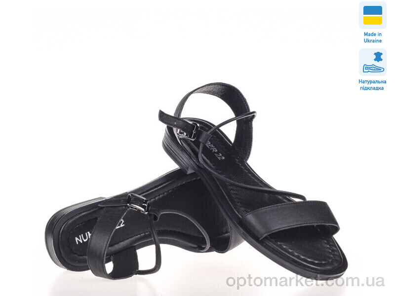 Купить Босоніжки жіночі 172433 Lonza чорний, фото 1