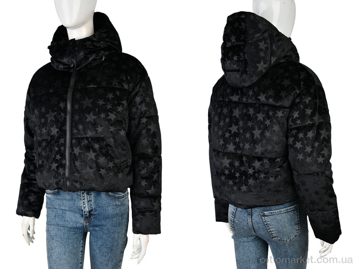 Купить Куртка жіночі 17255 (12061) black Tumassi чорний, фото 3