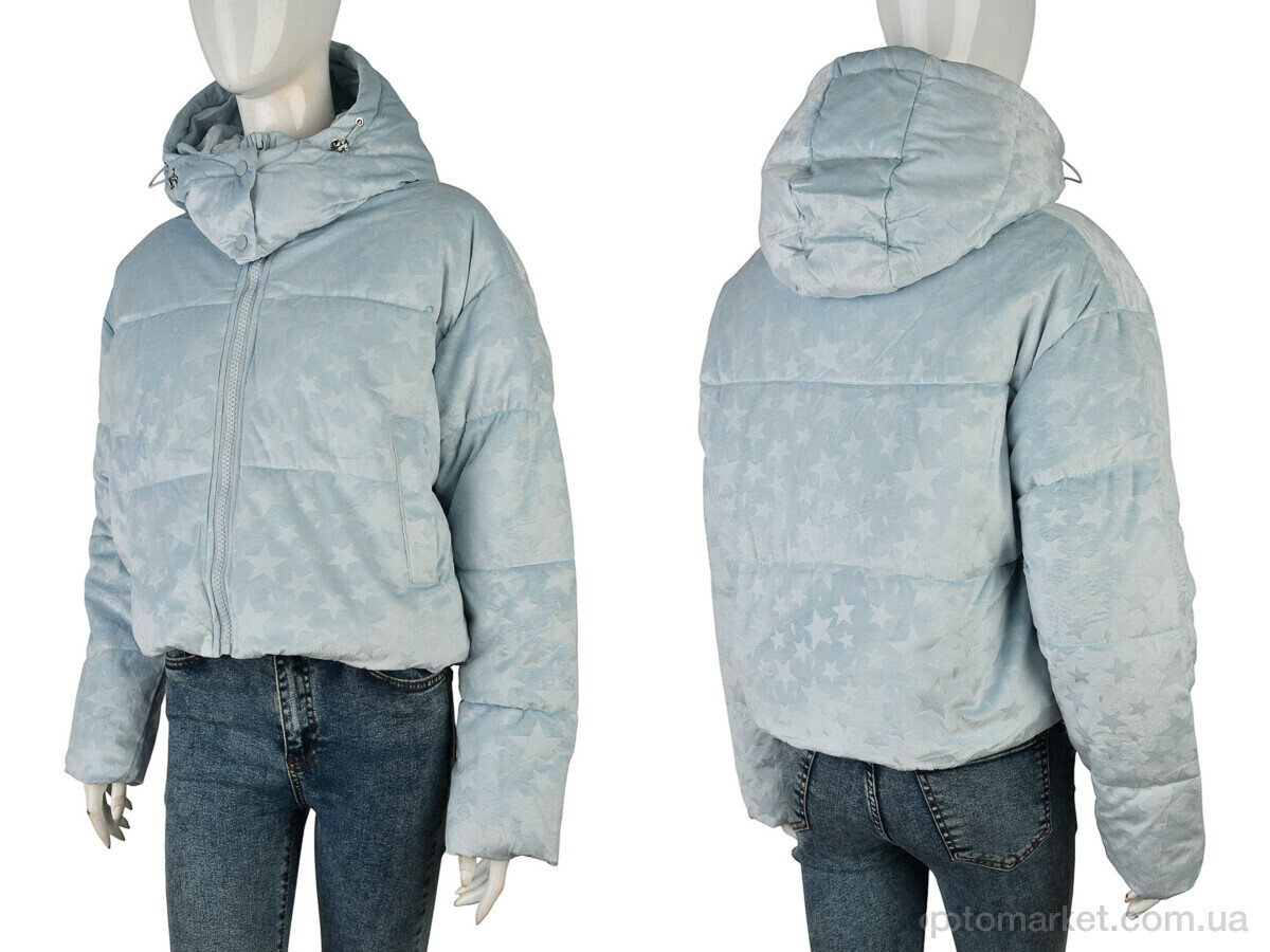 Купить Куртка жіночі 17255 (12061) l.blue Tumassi блакитний, фото 3