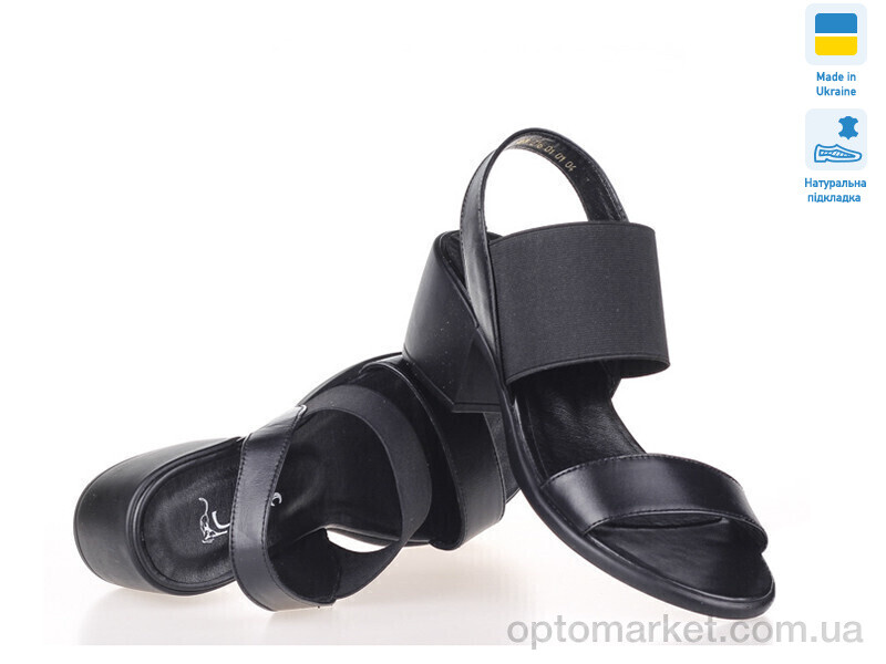 Купить Босоніжки жіночі 172636 Lonza чорний, фото 1