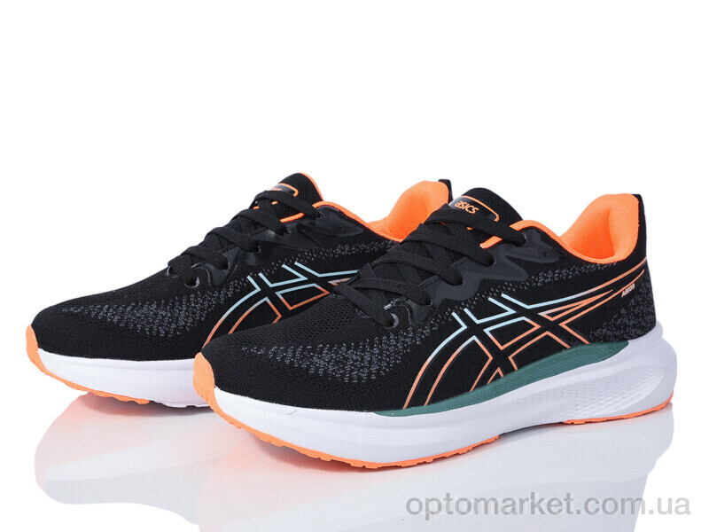 Купить Кросівки чоловічі 173-10 black A.ics чорний, фото 2