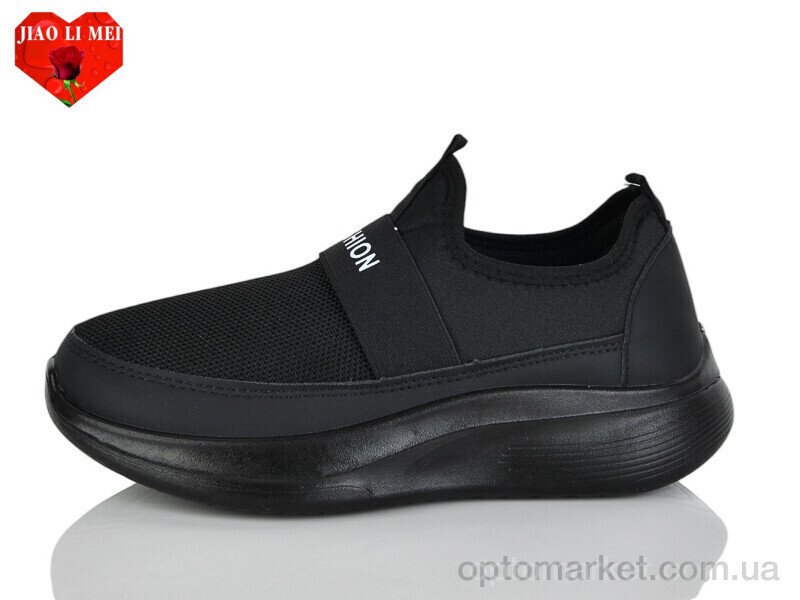 Купить Кросівки жіночі 173-1 Jiao Li Mei чорний, фото 1