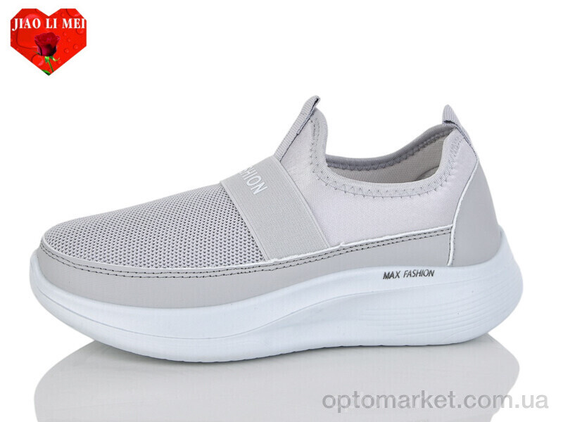 Купить Кросівки жіночі 173 Jiao Li Mei сірий, фото 1