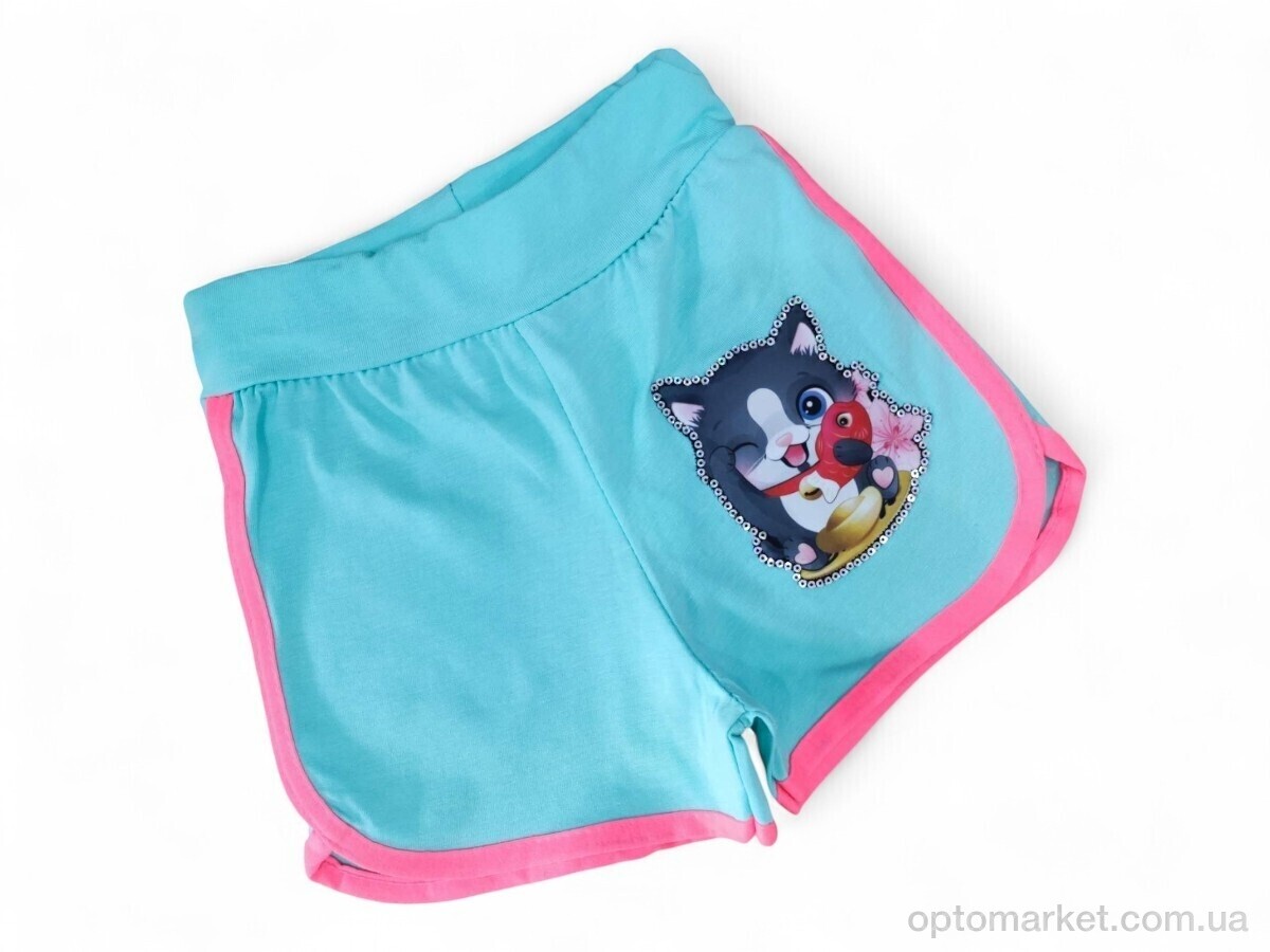 Купить Шорти дитячі 1733-1 бірюзовий CONCON Kids блакитний, фото 1