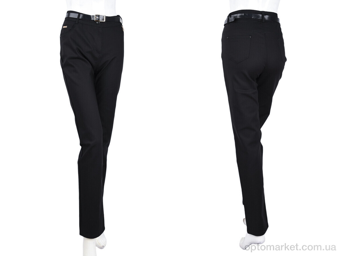 Купить Брюки жіночі 1734 black (08954) Obuvok чорний, фото 3