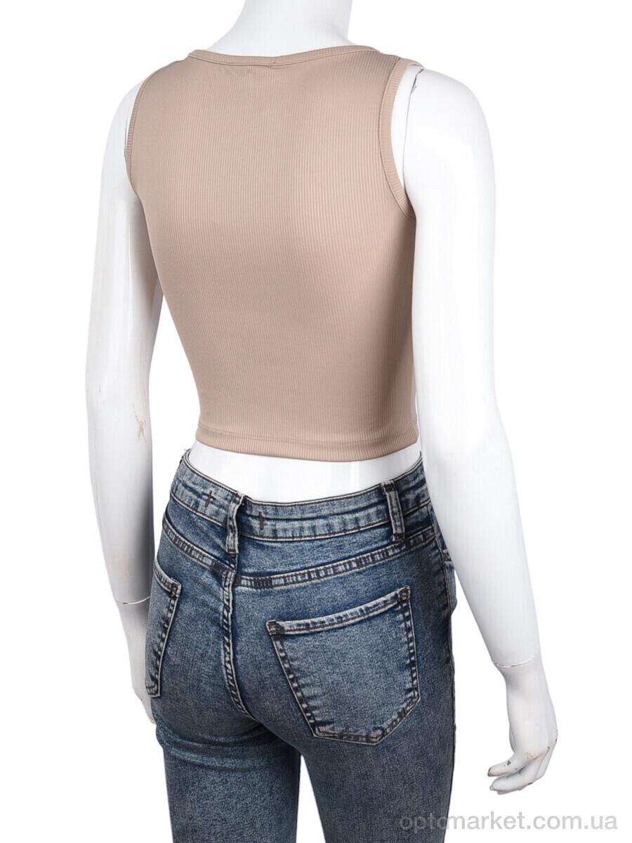Купить Топ жіночі 1739 beige Newe H.A.W. бежевий, фото 2