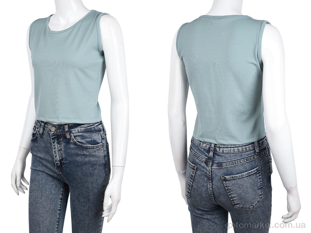 Купить Топ жіночі 1739 green Newe H.A.W. зелений, фото 3