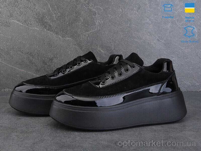 Купить Кросівки жіночі 17391-14 Ailinda чорний, фото 2