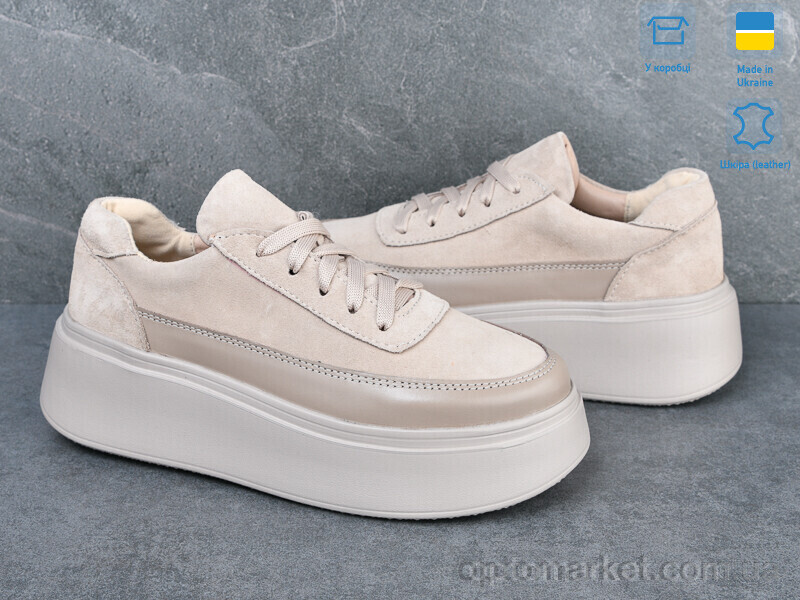 Купить Кросівки жіночі 17391-35 Ailinda бежевий, фото 2