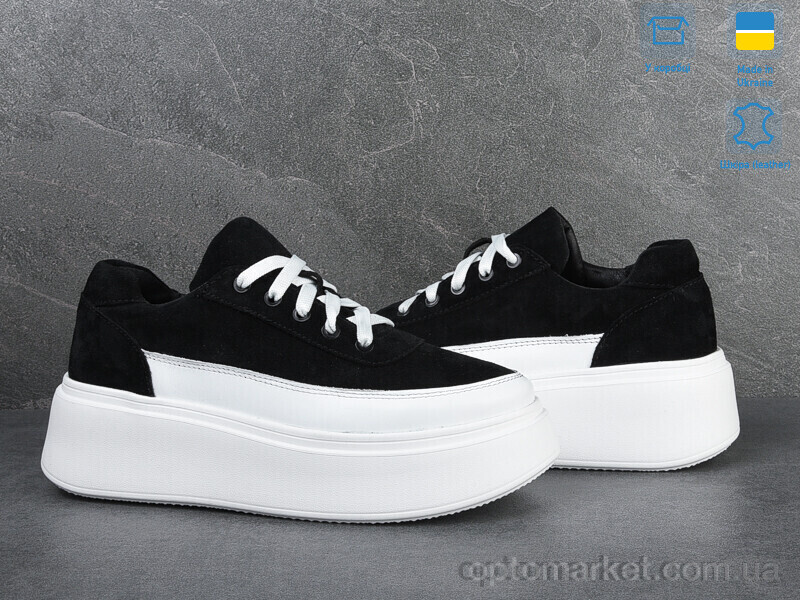 Купить Кросівки жіночі 17391A-18 Ailinda чорний, фото 2