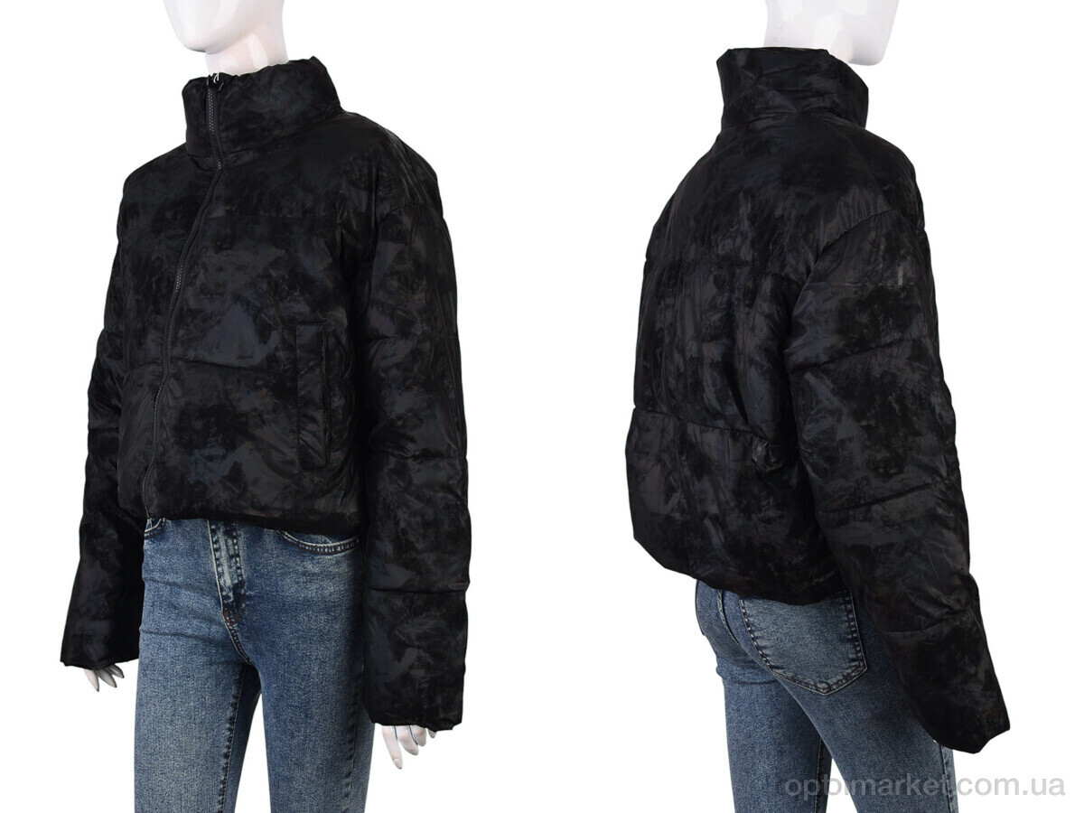 Купить Куртка жіночі 17569 (12033) black Tumassi чорний, фото 3