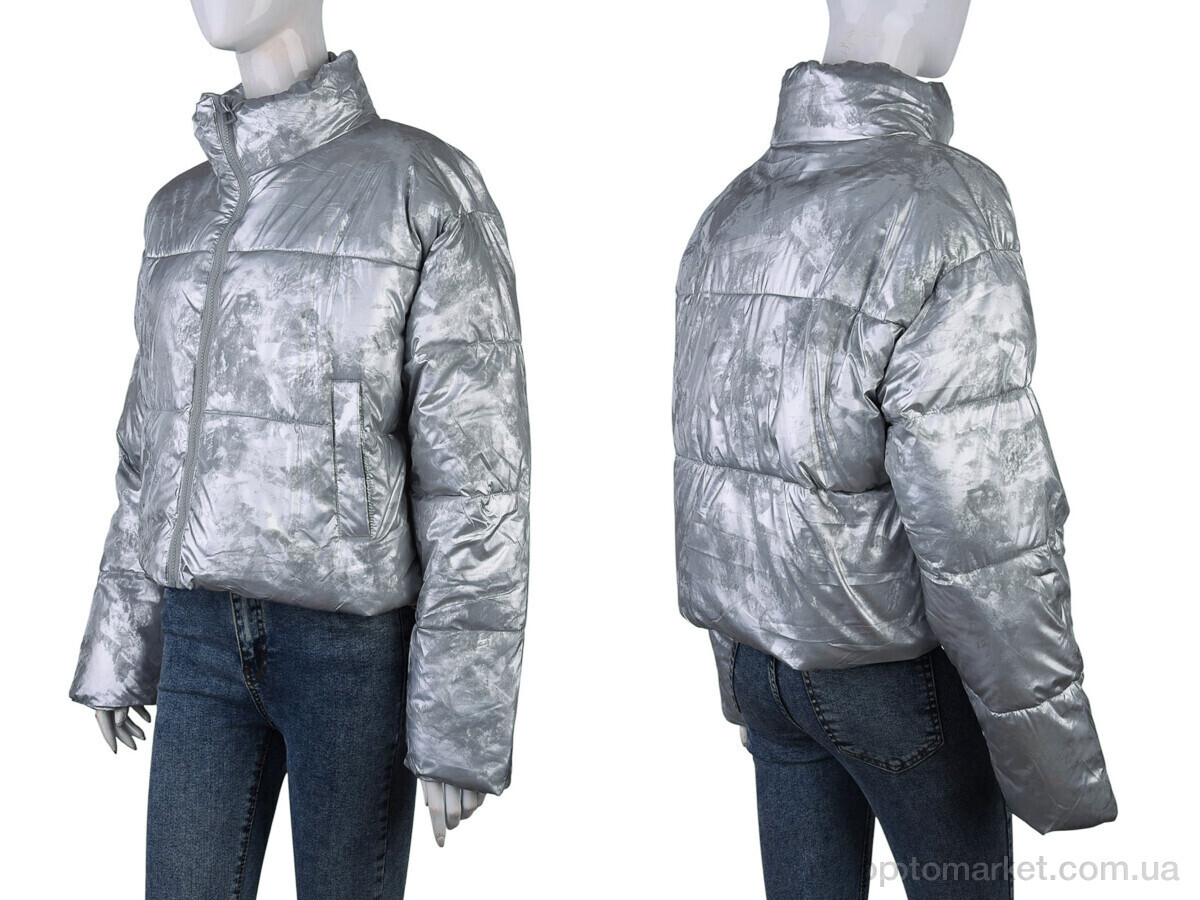 Купить Куртка жіночі 17569 (12033) l.grey Tumassi сірий, фото 3