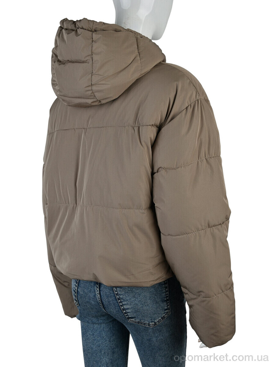 Купить Куртка жіночі 17592 (12062) d.beige Tumassi коричневий, фото 2