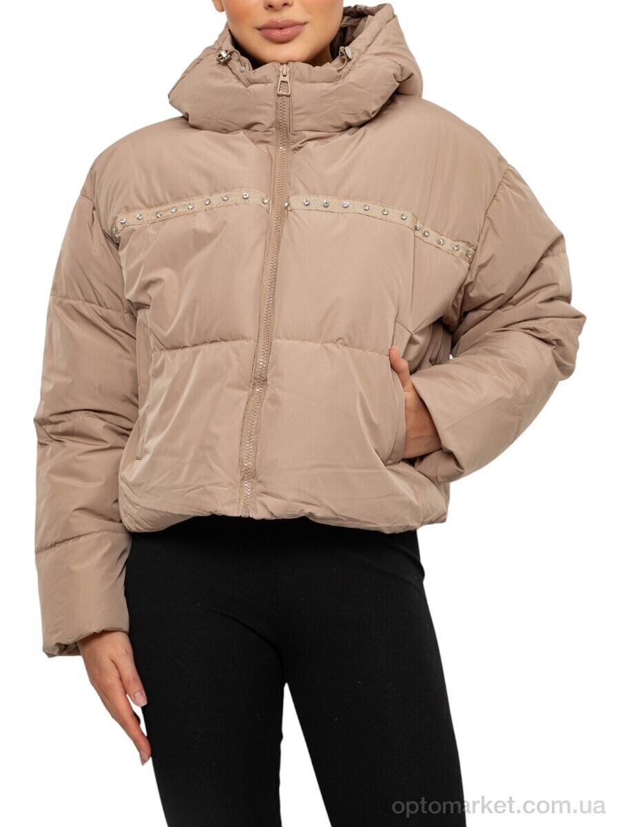 Купить Куртка жіночі 17592 (12062) l.beige Tumassi бежевий, фото 1