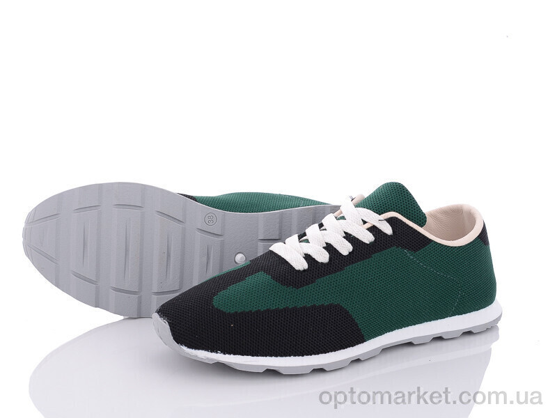 Купить Кросівки жіночі 176-0(176-23) black-green Violeta only one зелений, фото 1