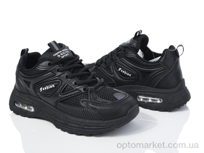 Купить Кросівки жіночі 176-35 black Violeta чорний, фото 1