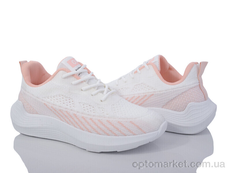 Купить Кросівки жіночі 176-39 white-orange Violeta білий, фото 1