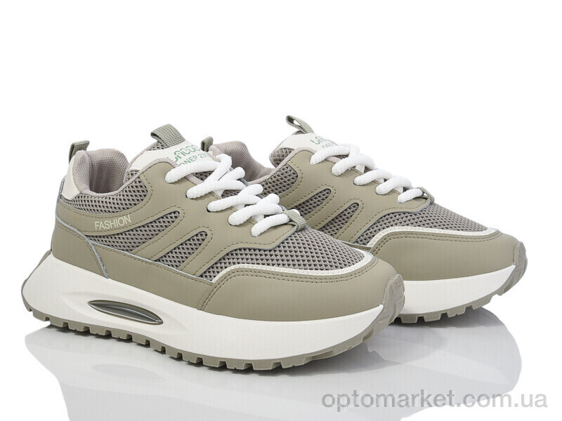 Купить Кросівки жіночі 176-43-2 green Violeta хакі, фото 1