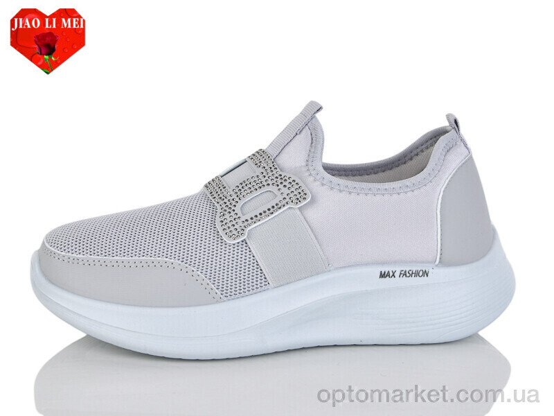 Купить Кросівки жіночі 176 Jiao Li Mei сірий, фото 1