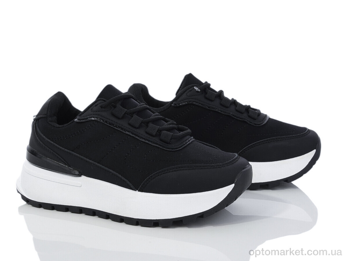 Купить Кросівки жіночі 177-29 black Violeta only one чорний, фото 1