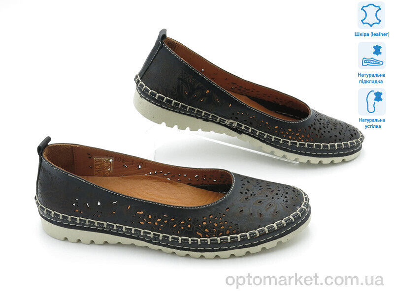 Купить Балетки жіночі 177103 Anna Lucci чорний, фото 1