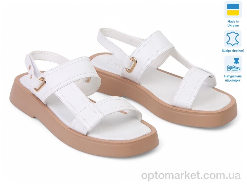 Купить Босоніжки жіночі 177688 Lonza білий, фото 1