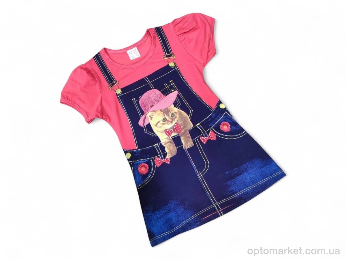 Купить Сукня дитячі 1784 кораловий CITCIT Kids рожевий, фото 1