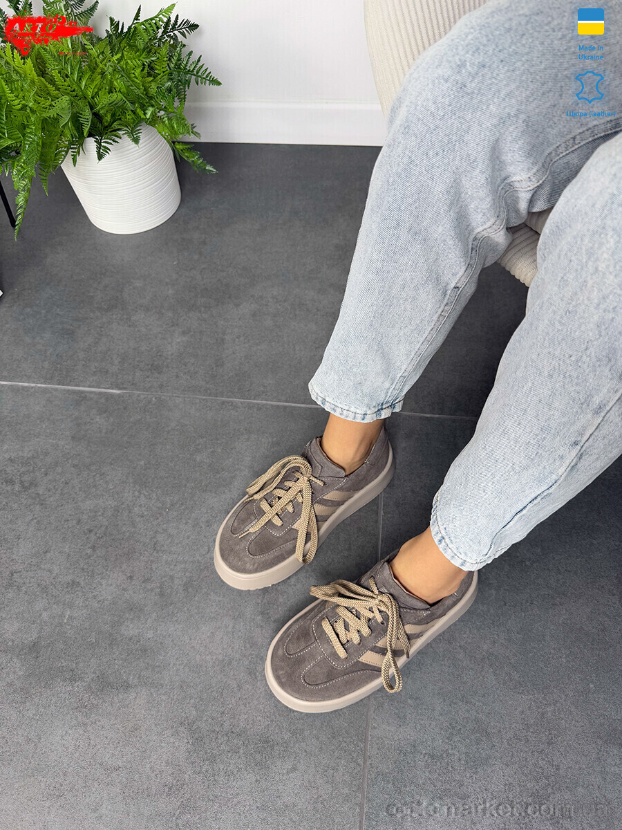 Купить Кросівки жіночі 179 кофе з. ARTO коричневий, фото 2