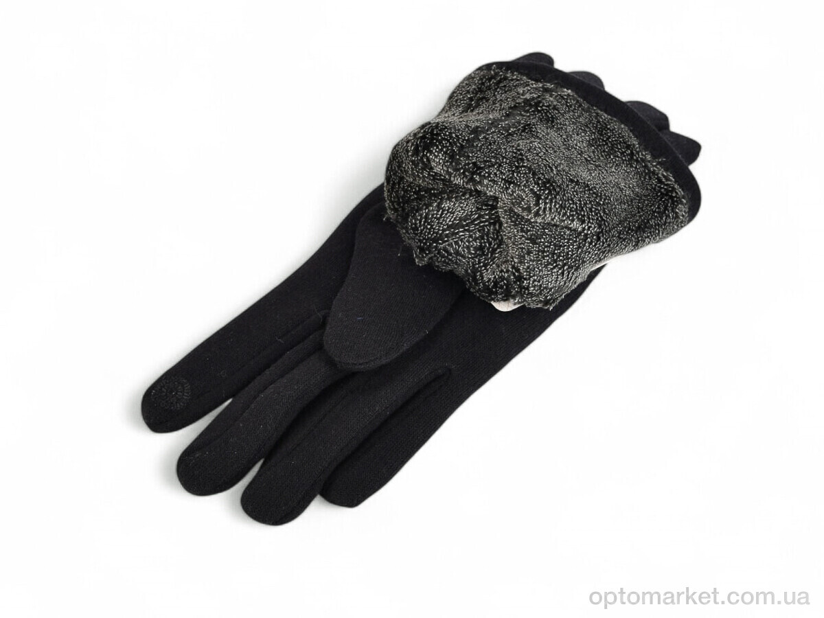 Купить Рукавички дитячі 18-1 текстиль black Paidi чорний, фото 2