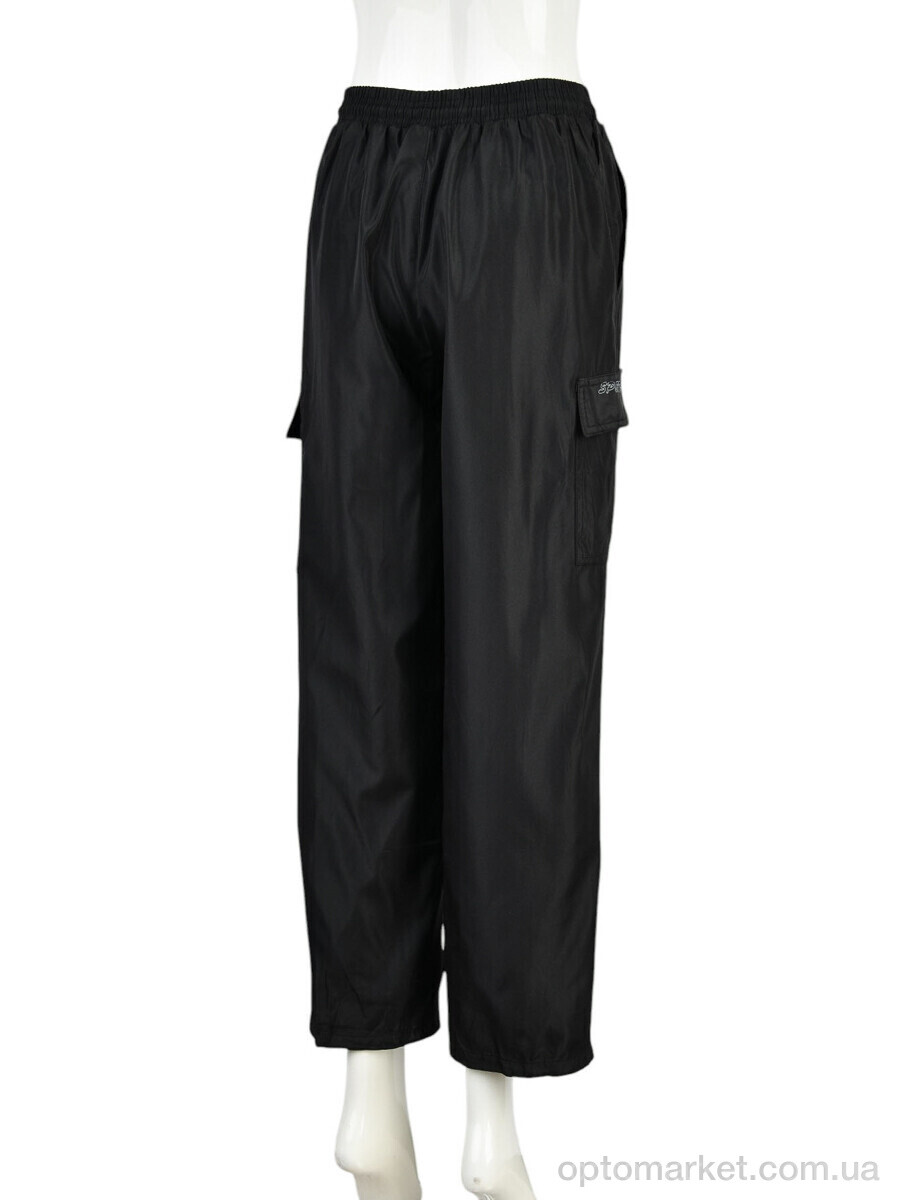 Купить Спортивні штаны жіночі 18-18 black Sport чорний, фото 3