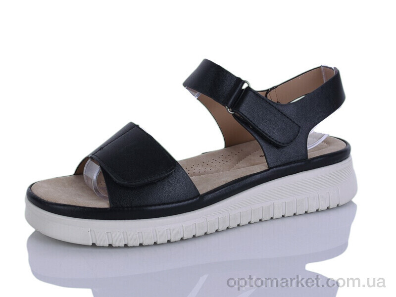 Купить Босоніжки жіночі 180-1 Bao Dao Gong Zhu чорний, фото 1