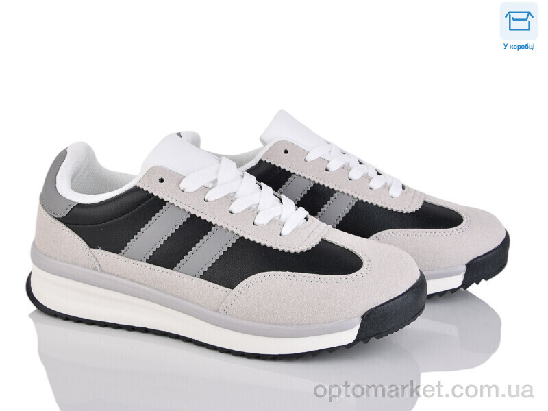 Купить Кросівки унісекс 180-3 Happy сірий, фото 1