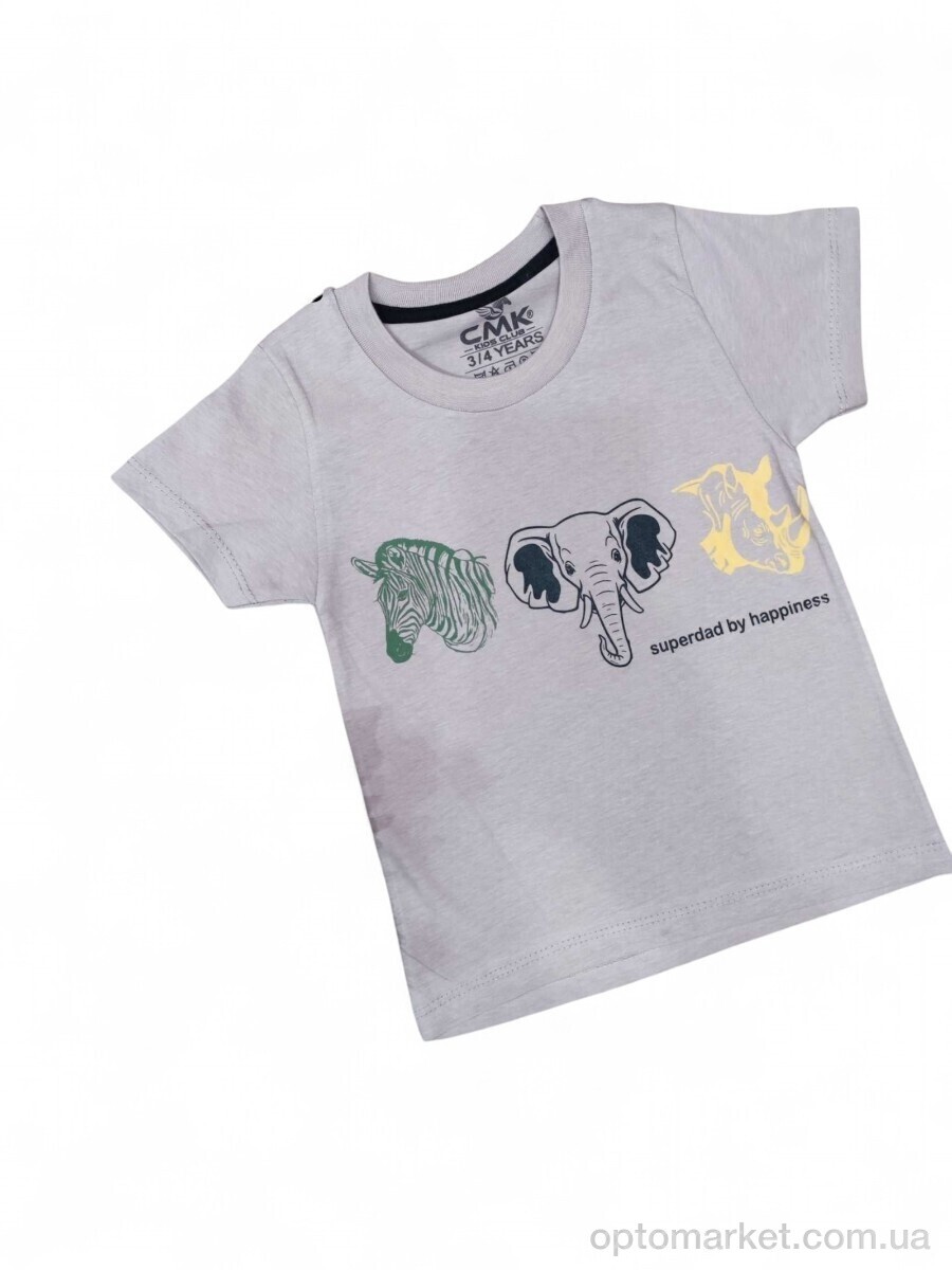 Купить Футболка дитячі 180065 капучіно C.M.K. Kids коричневий, фото 1