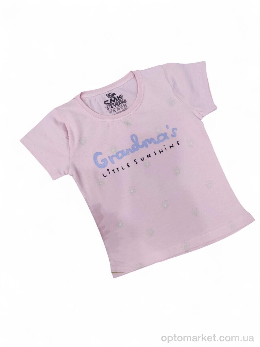 Купить Футболка дитячі 180125 св.рожевий C.M.K. Kids рожевий, фото 1