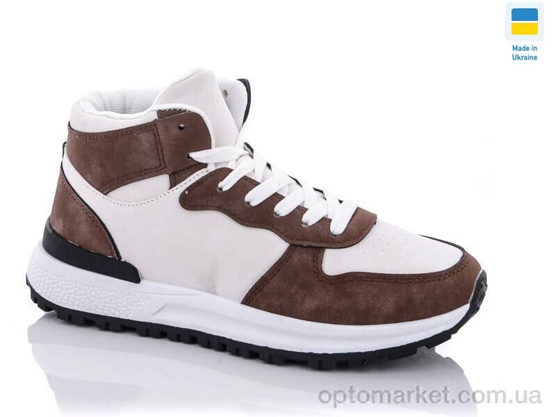 Купить Кросівки жіночі 1805-1 Swin коричневий, фото 1