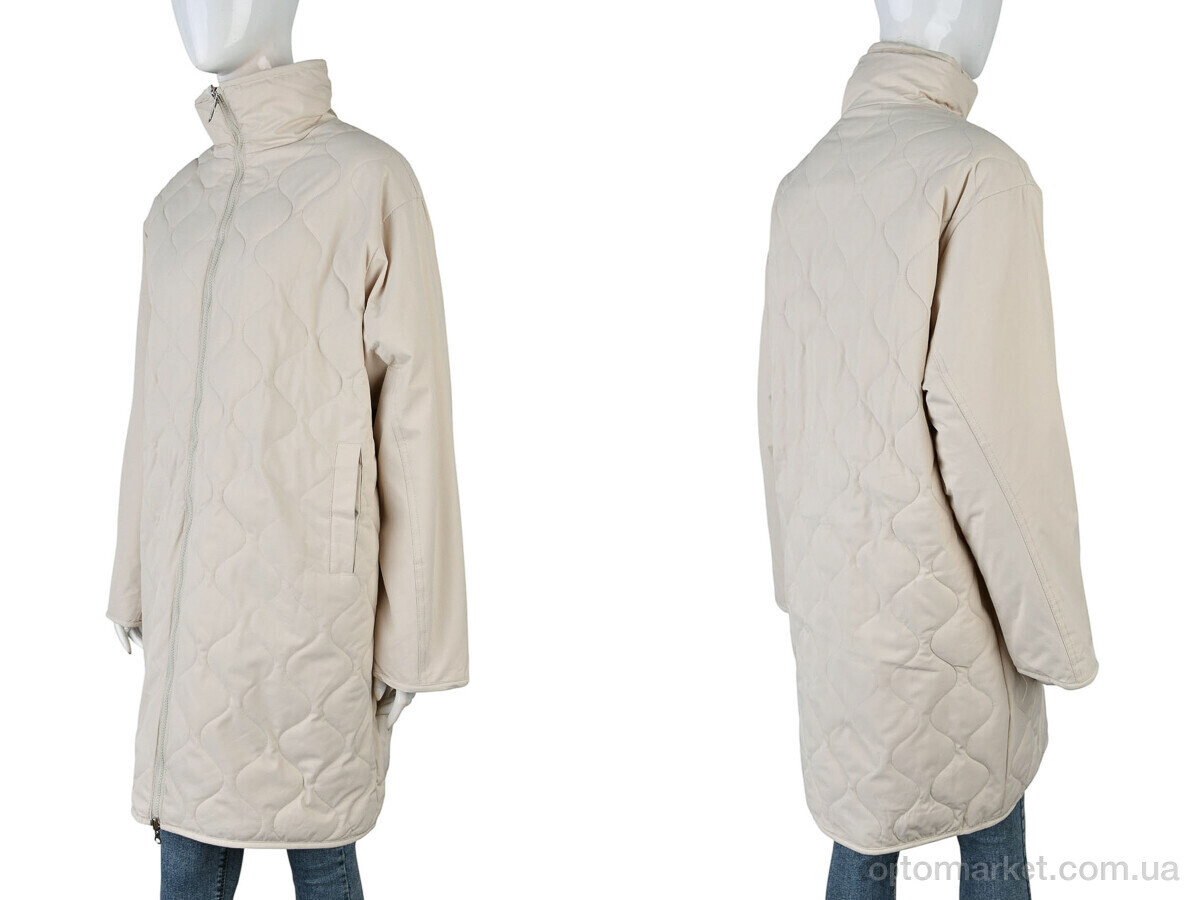 Купить Куртка жіночі 181 (12057) l.beige Yanpai бежевий, фото 3