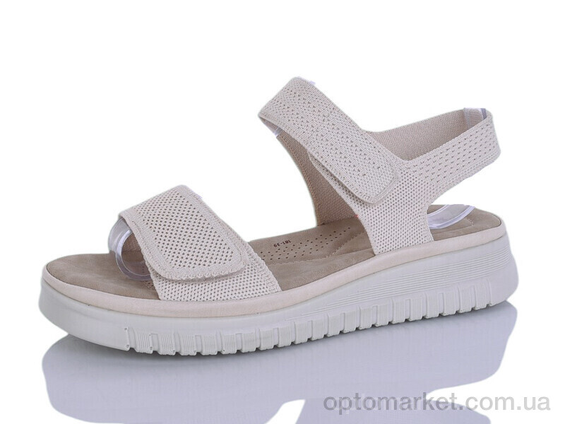 Купить Босоніжки жіночі 181 beige Bao Dao Gong Zhu бежевий, фото 1