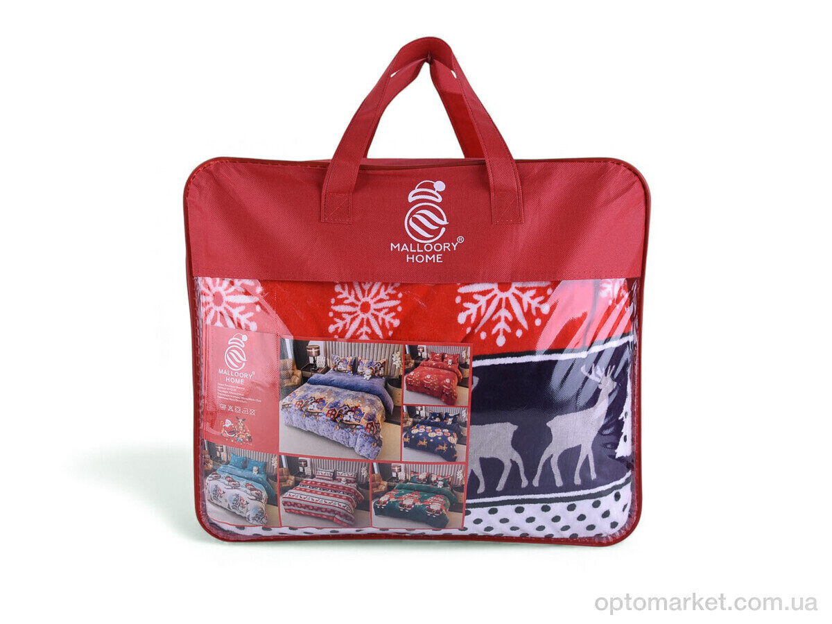 Купить Постільна білизна унісекс 18102 (12149) bordo 200x230 см Постільна білизна плюш Malloory Home бордовий, фото 3