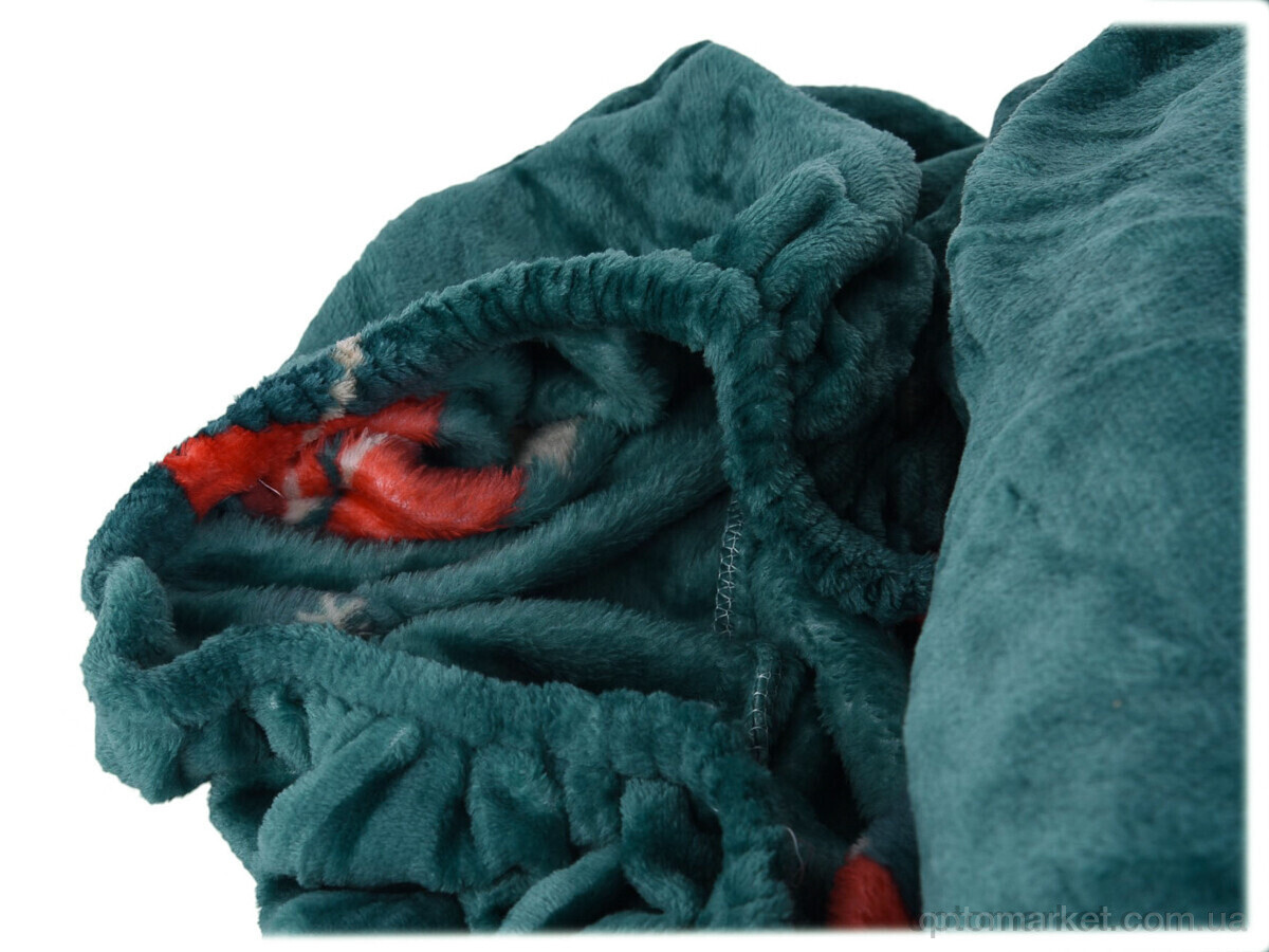 Купить Постільна білизна унісекс 18102 (12149) green 200x230 см Постільна білизна плюш Malloory Home зелений, фото 2