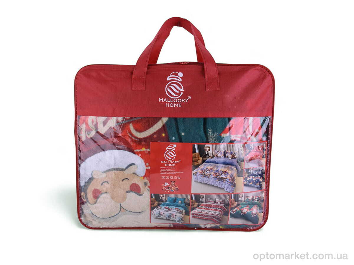 Купить Постільна білизна унісекс 18102 (12149) green 200x230 см Постільна білизна плюш Malloory Home зелений, фото 4