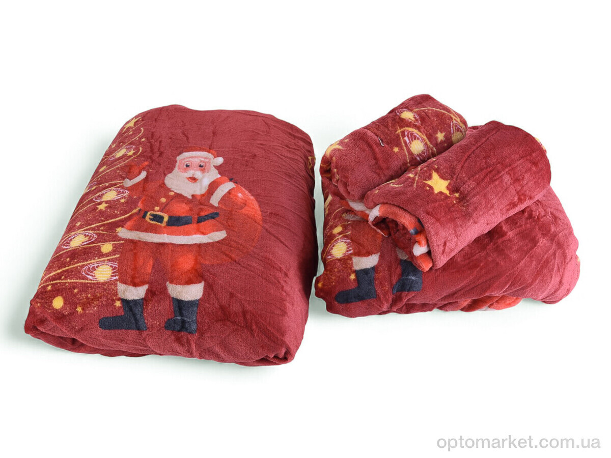 Купить Постільна білизна унісекс 18102 (12149) red 200x230 см Постільна білизна плюш Malloory Home червоний, фото 1