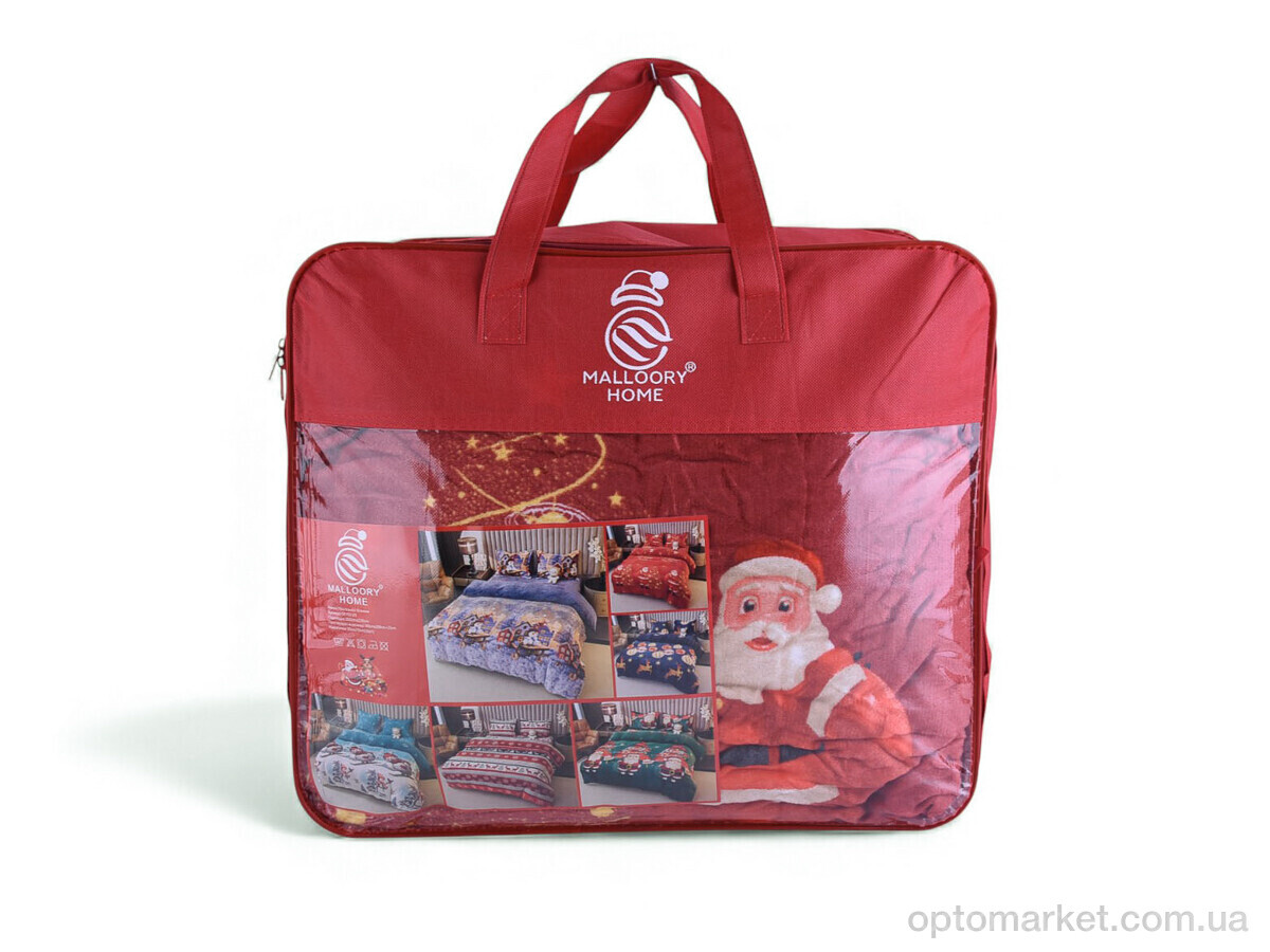 Купить Постільна білизна унісекс 18102 (12149) red 200x230 см Постільна білизна плюш Malloory Home червоний, фото 3