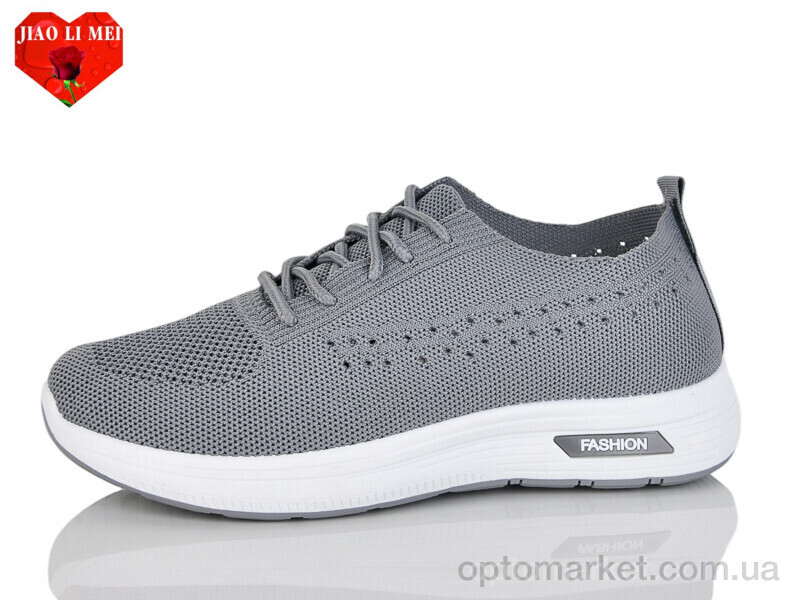 Купить Кросівки жіночі 181 Jiao Li Mei сірий, фото 1